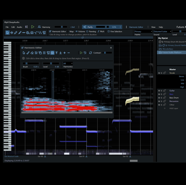 project-RipX DAW Automation: Drag and Drop Song → Stems